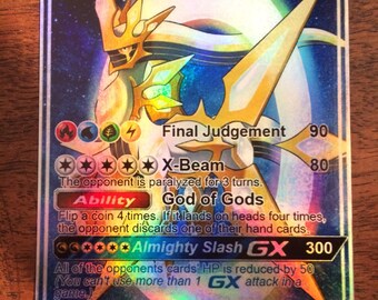 mega arceus etsy