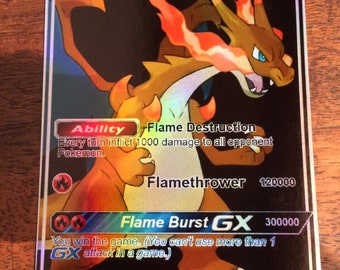 Mewtwo Ex Gx Pokemon Orica Proxy Card Etsy