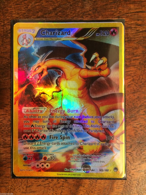 gx Pokemon ex mega Dracaufeu m orica proxy cartes à Etsy