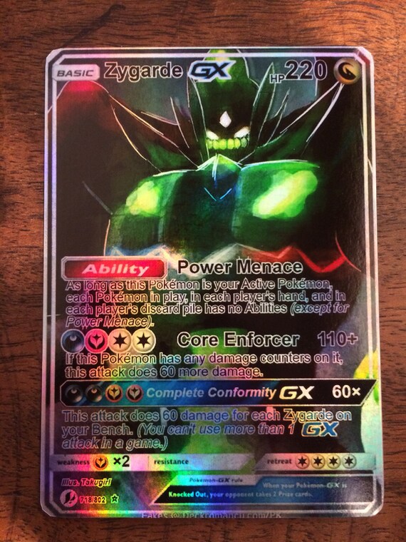 business new zealand printing card Zygarde ex Etsy gx pokemon orica card custom business new zealand printing card Zygarde ex Etsy gx pokemon orica card custom
