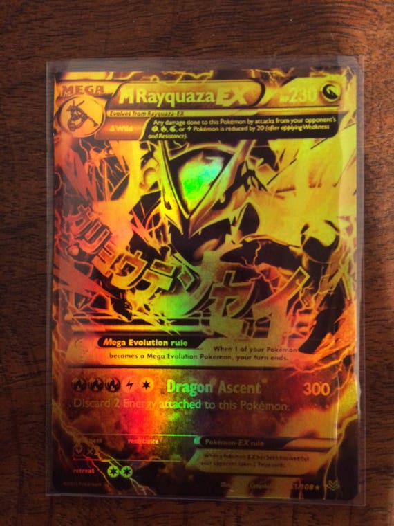 rayquaza gx pokemon luxury