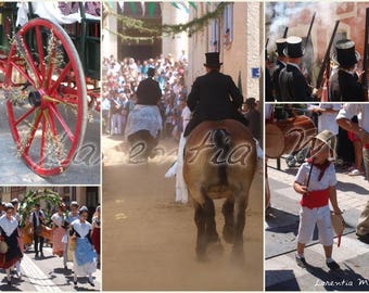 Saint - the Beausset Eloi Provencal 30X40cm jumble party photo