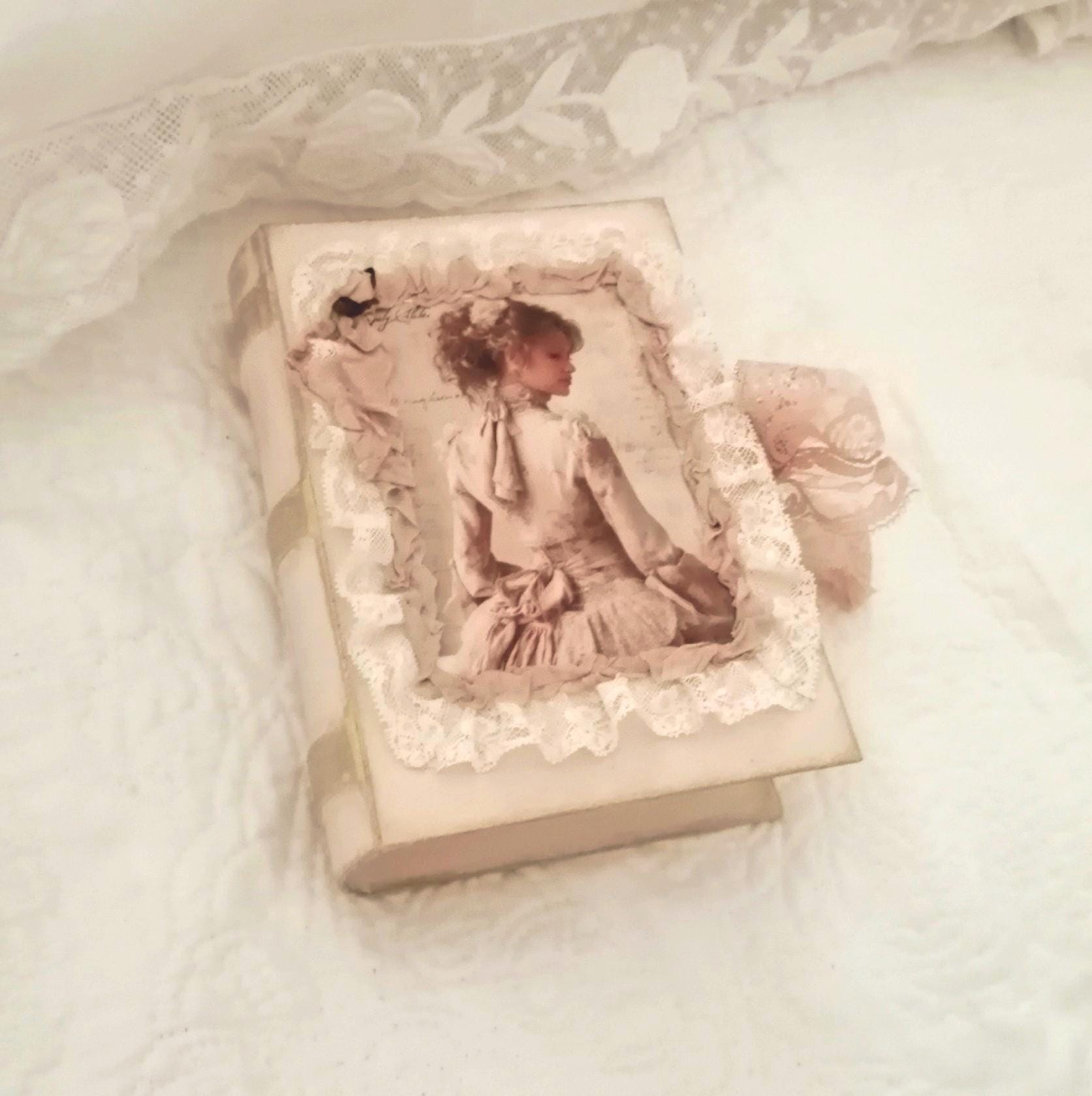 Mini Boîte Déco Ethnique En Bois Patiné - Blanc - Kiabi - 7.16