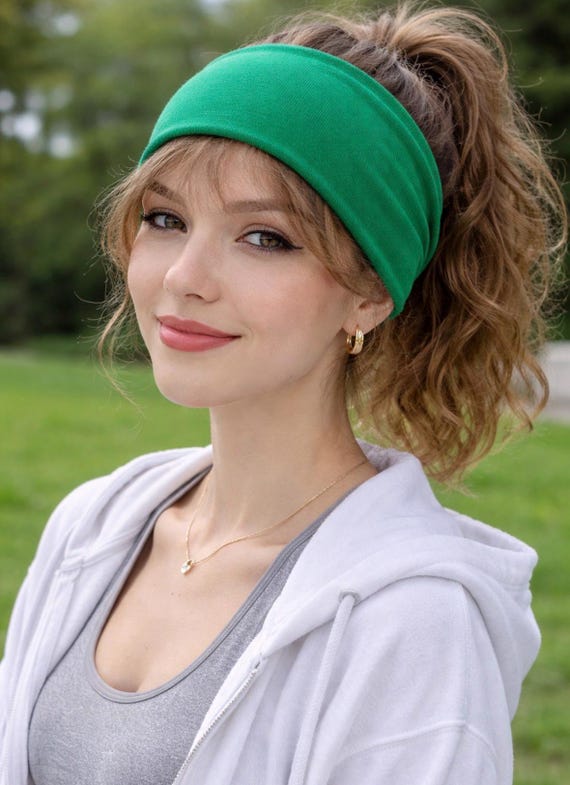Bandeau femme en viscose – accessoire cheveux tendance, headband élastique doux