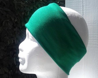 Women&#39;s Green Turban Headband | Handmade | Natural Fashion Accessory