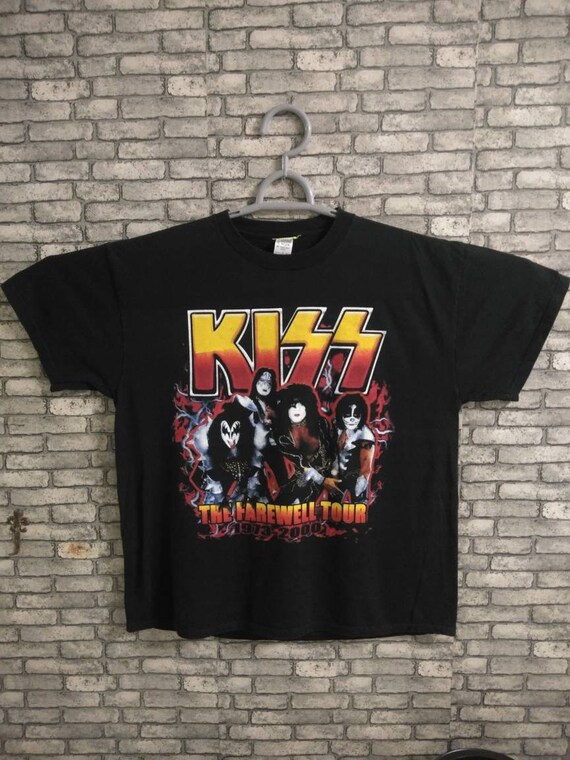 vintage kiss band shirt