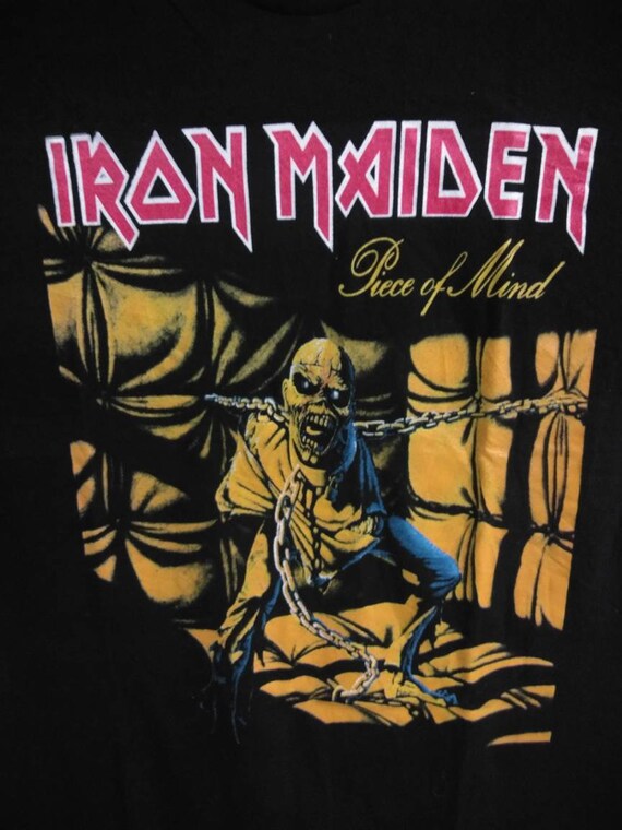 iron maiden band shirt