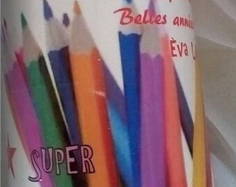 13cm Ø 9 cm special end of year pencil holder