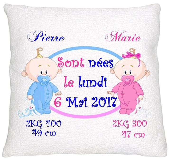 Coussin de Naissance avec Sa Housse