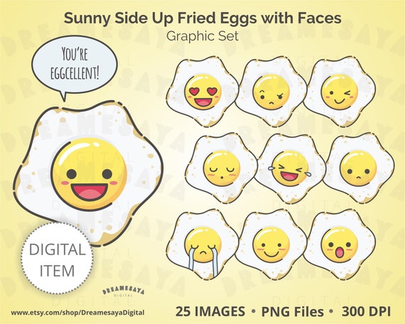 Sunny Side up Eggs SVG PNG JPG Breakfast Clipart Egg -  Denmark