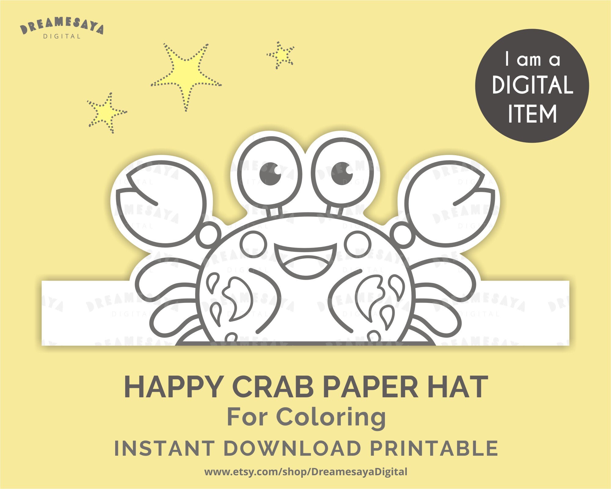 Printable Crab Craft Lupon gov ph