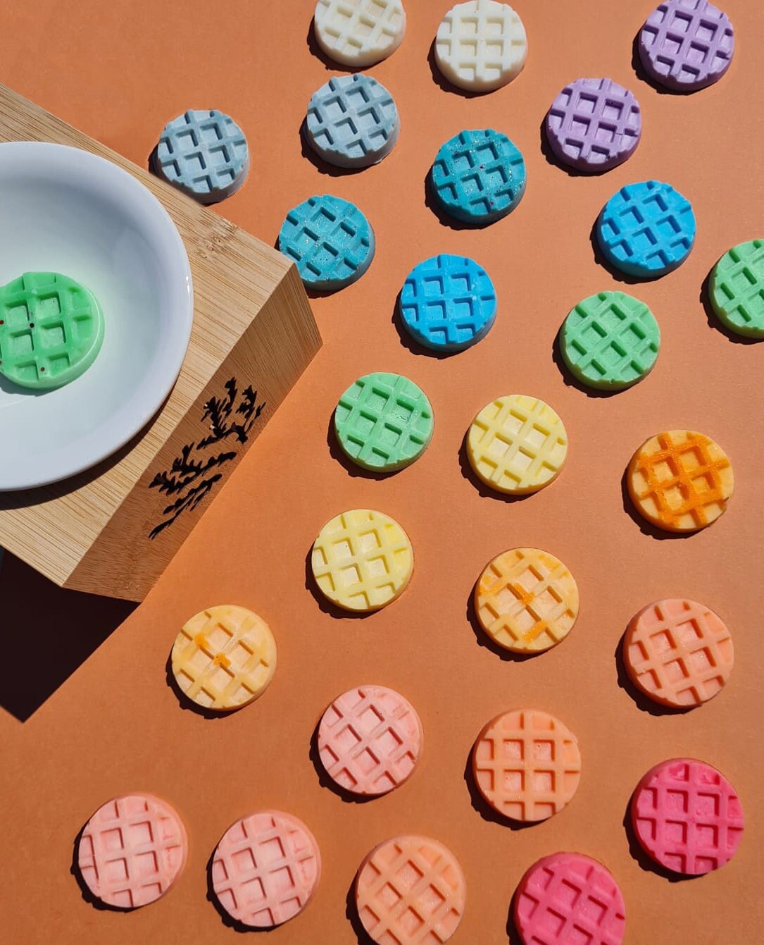 Gaufre de fondant parfumé à l'unité Etsy France