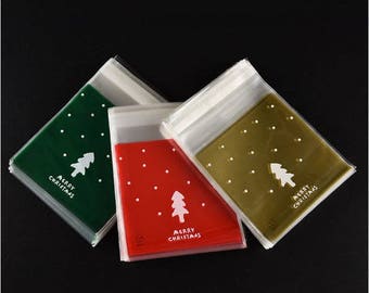 Christmas 10 plastic pockets