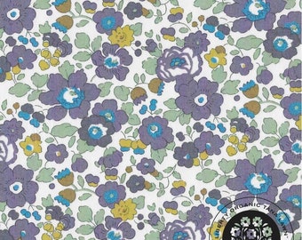 coupon fabric pattern LIBERTY gray granite betsy