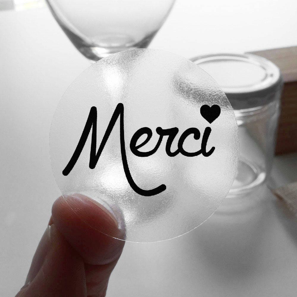 Pochette autocollante plastique transparent -  France