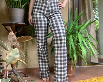 Burberry Plaid Pants - Etsy Australia
