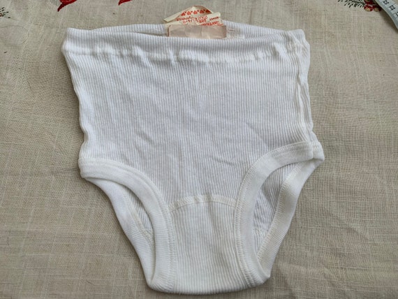 Vintage Soviet Kids Girls Underwear 100% Cotton Underpants | Etsy