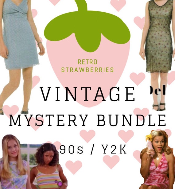 Vintage Mystery Bundle 90s Y2K Clothing 3 Items Th