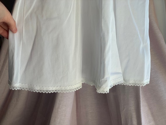 Vintage Soviet Slip Nightgown XS Lingerie Underwe… - image 6