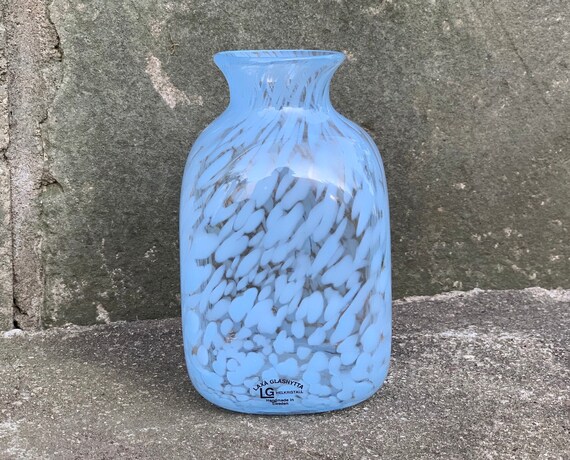 青色の竹模様陶器花瓶 青色の竹模様陶器花瓶 青色の竹模様陶器花瓶