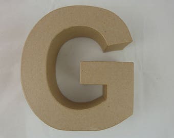 3D decoration for home decor "G" letter
