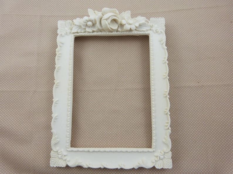 Frame rectangulaireen resin to decorate