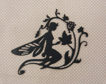 “Fairy” cutout for scrapbooking or card making