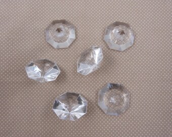 Lot of six large “diamonds” for home decoration