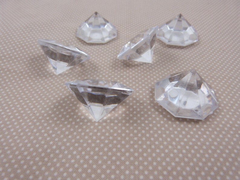 Lot of six large diamonds for home decoration image 2