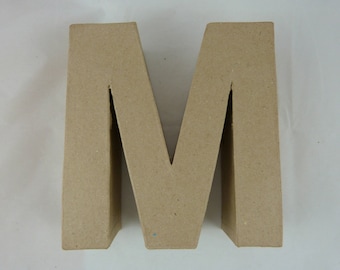 Letter 3D decoration for home decor "M"