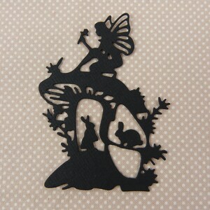 Découpe "fée" pour scrapbooking ou carterie