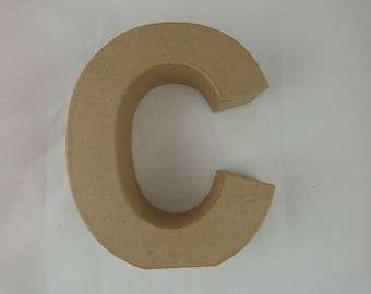 Letter 3D decoration for home decor "C"