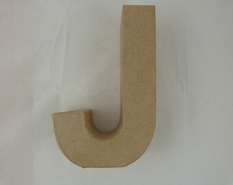 3D decoration for home decor "J" letter