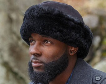 Sheepskin Hat - Etsy