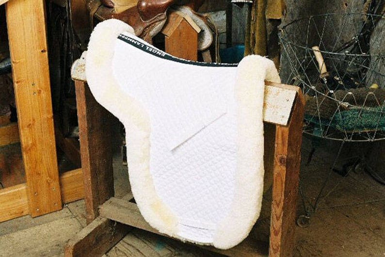 Dressage Numnah Saddle Pads Complete Lining Full Rolled Edge 3 Colors