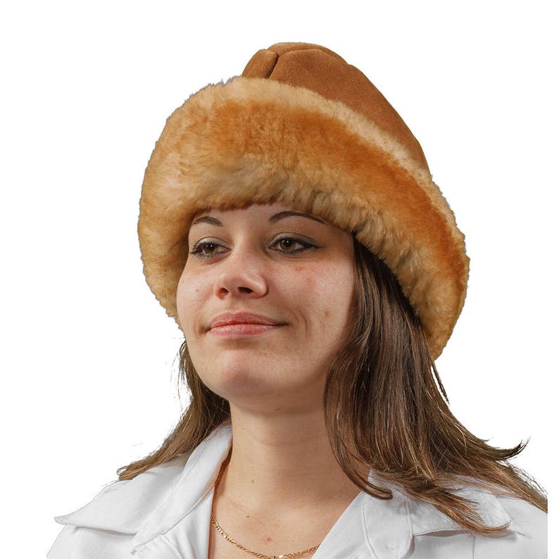 Classic Sheepskin Hat 6 Colors Made to Order in USA Etsy