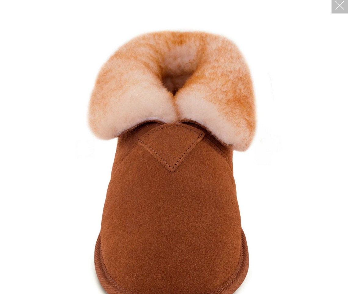 mens sheepskin slippers with soft sole