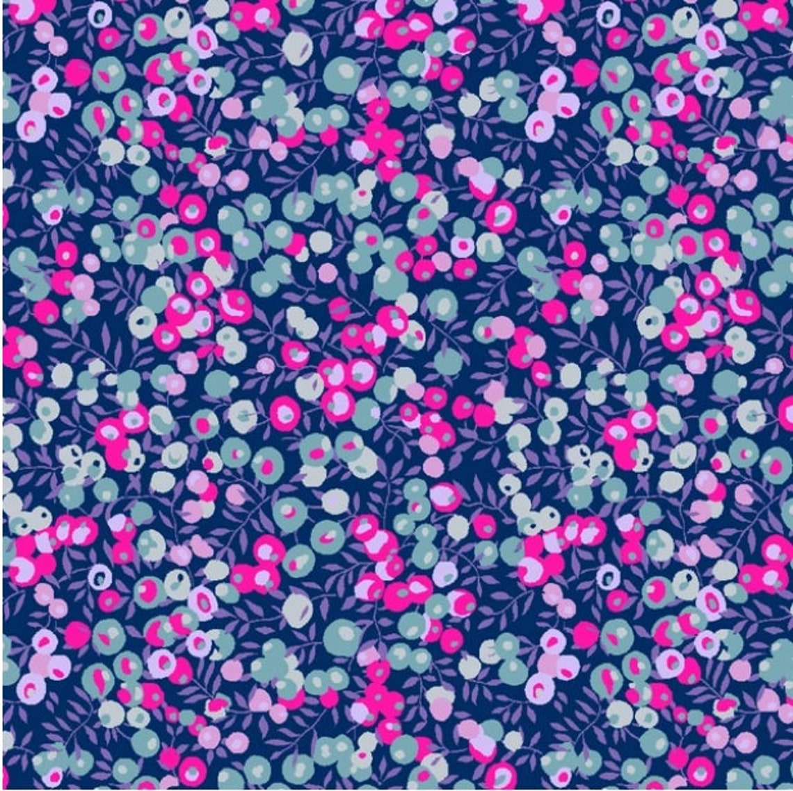 Liberty Liberty fabric Liberty WILTSHIRE VIOLET pink and | Etsy
