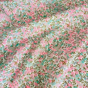 Liberty, Liberty Fabric, Liberty WILTSHIRE SEAFOAM NEON Neon Neon Pink Fabric, Liberty Wiltshire Fabric, Wiltshire Pink, Liberty Print, Liberty Pink