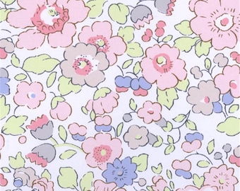 Liberty pattern Liberty Patterns print fabric Liberty Betsy drage pastel pink pastel blue