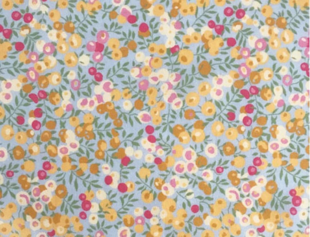 Liberty Printed Fabric Liberty Pattern Wiltshire Spring Summer Pink ...