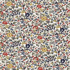 Liberty Print Fabric, Liberty KATIE and MILLIE Pattern, Blue - Etsy