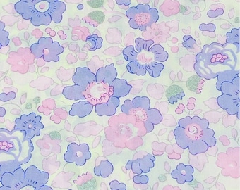 Liberty, tissu Liberty, Liberty BETSY METALLIC violet rose argent, Tissu Liberty Betsy, Betsy rose, imprimé Liberty, Liberty rose pale