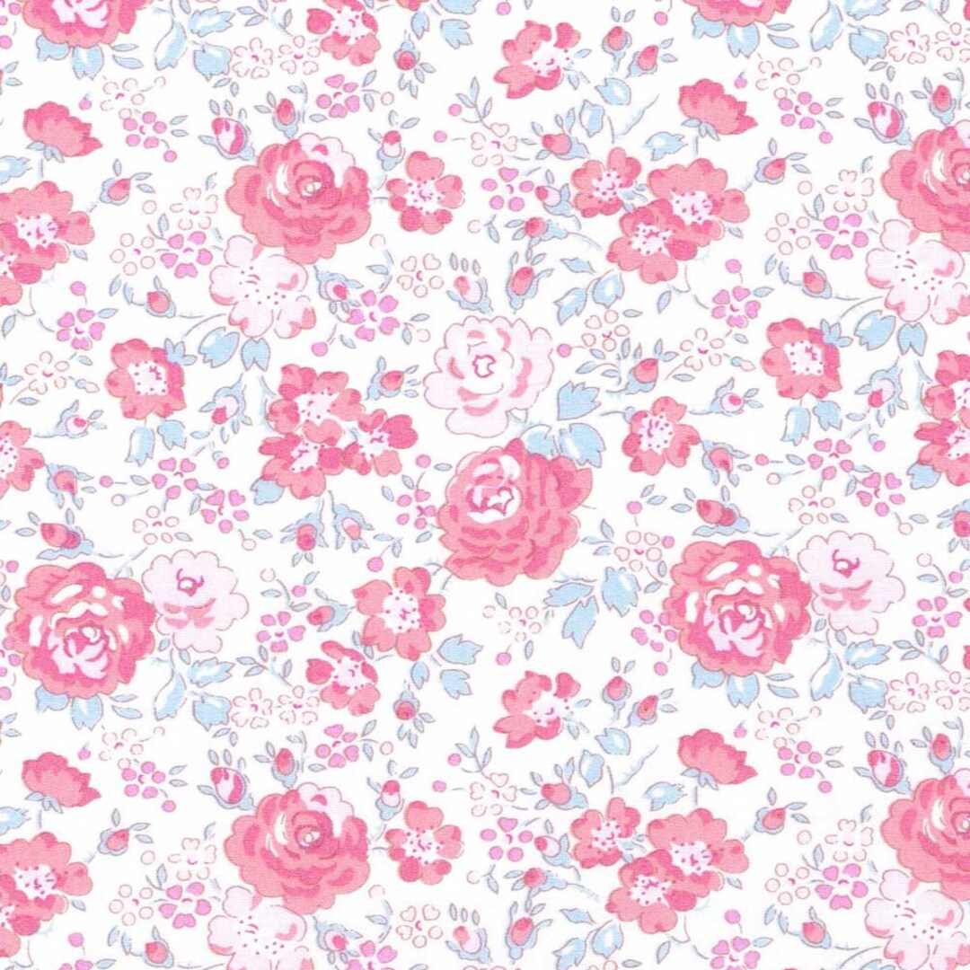 Liberty Liberty Fabric Liberty Felicite Pink Fairy Cake Etsy