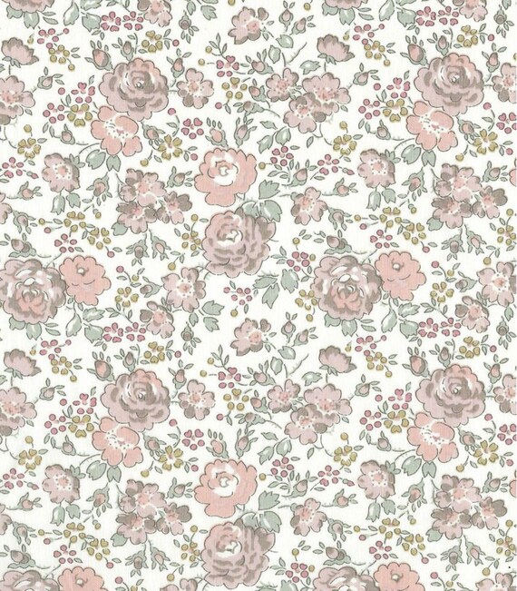Liberty Liberty Fabric Liberty Felicite Powder Liberty Etsy