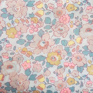 Liberty, Liberty fabric, Liberty BETSY, Liberty Betsy fabric, BETSY BARBAPAPA, Liberty print, Betsy pink, Liberty pink, Fabric, couture