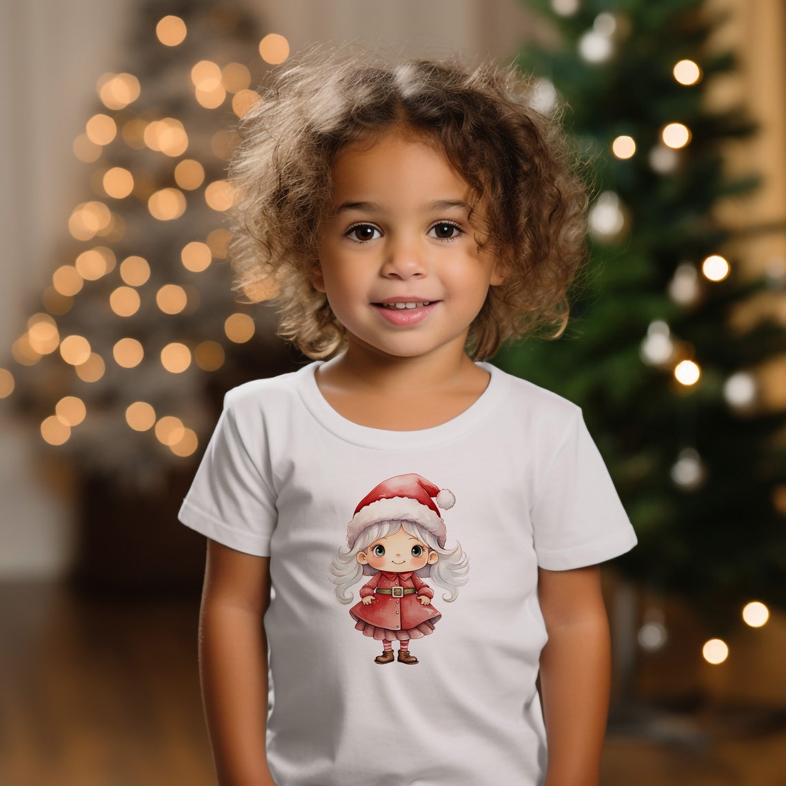 Watercolour Cute Mrs Claus Clipart Bundle, 26 Transparent PNG ...