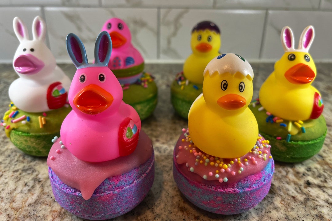 Easter Bunny Bath Bomb Easter Basket Stuffers Kids Bath Etsy