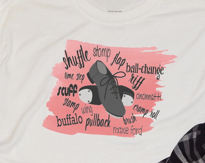 Tap Dance Terms Png Downloads for Sublimation. Etsy