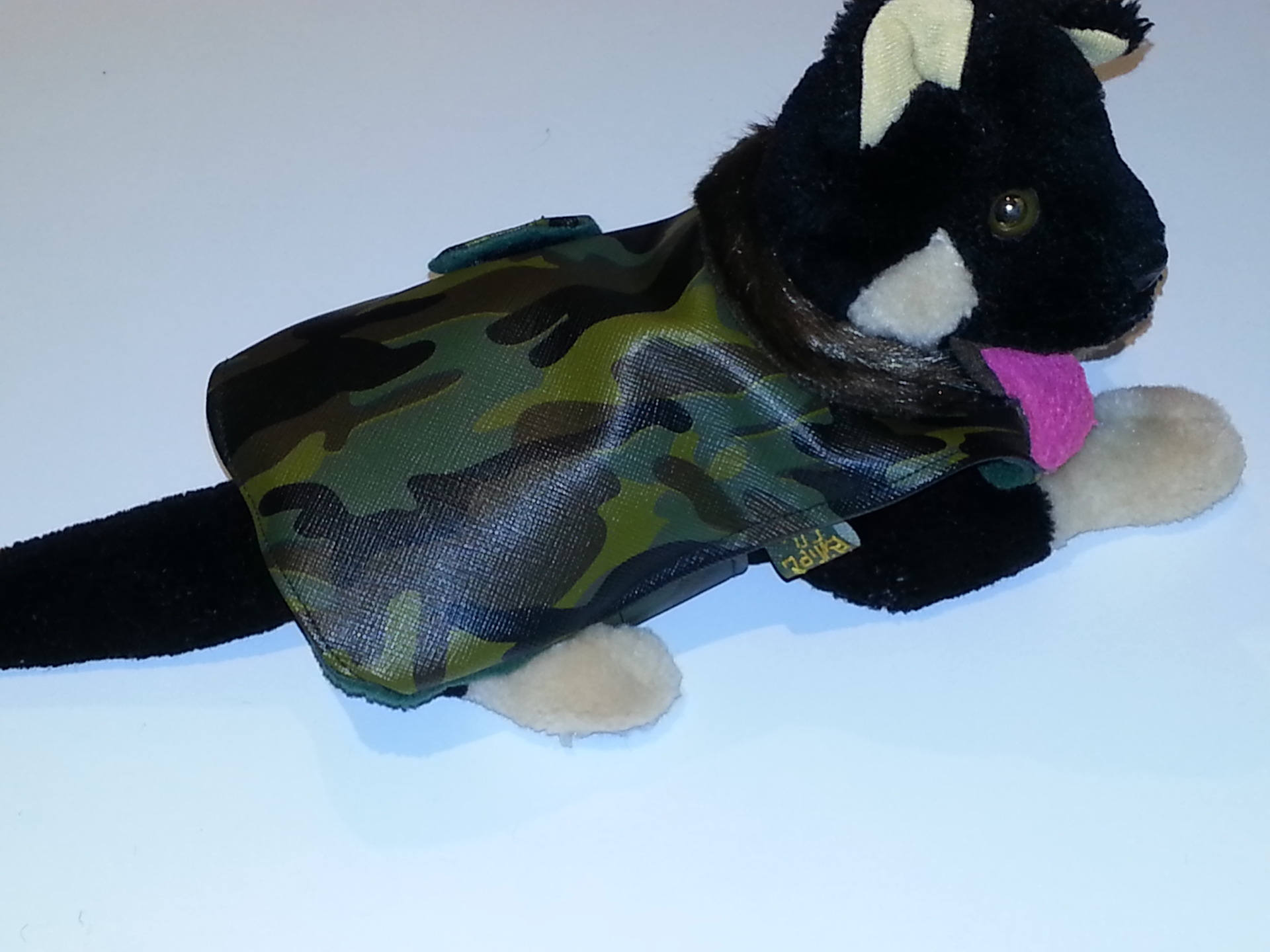 Impermeable Type Camouflage Pour Petits Chiens